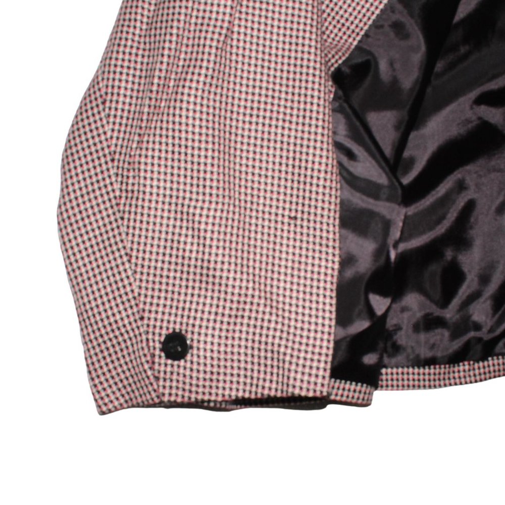 Rene Rowan For Saville Plus Size 24W Multicolored 4 Button Houndstooth Blazer - Picture 8 of 8